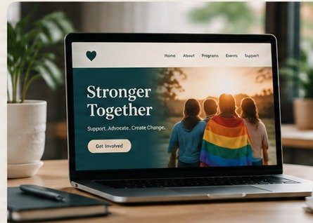Community organization website project